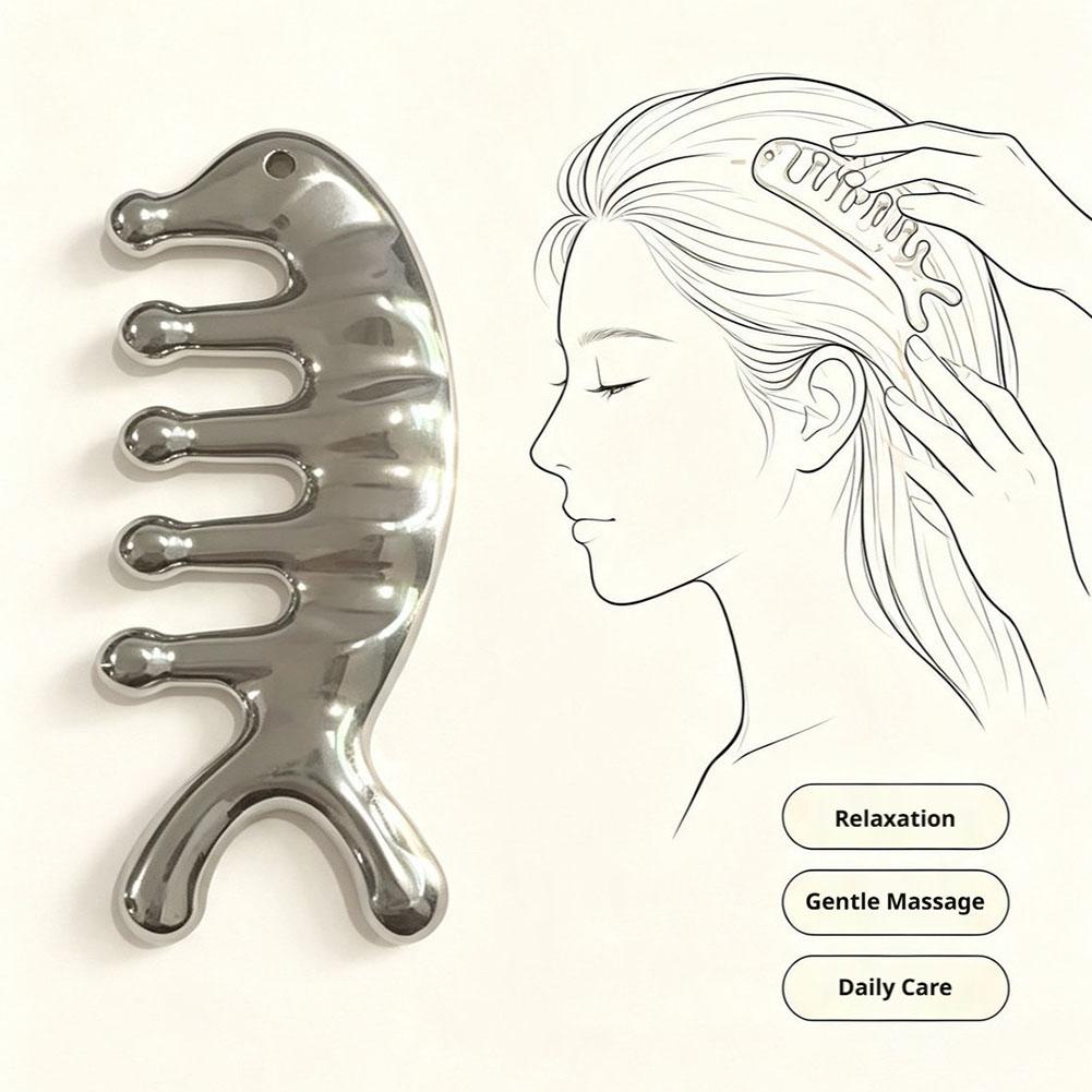Hair Care Tools - Peine Masajeador Multifuncional en Forma de