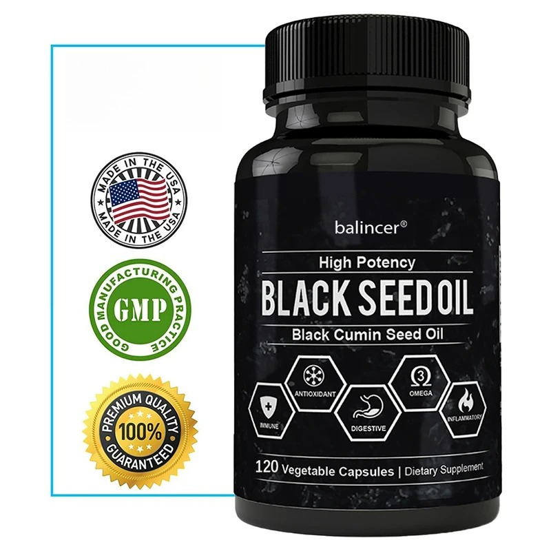 Hair Care Vitamin - Aceite de semilla de comino negro-apoya