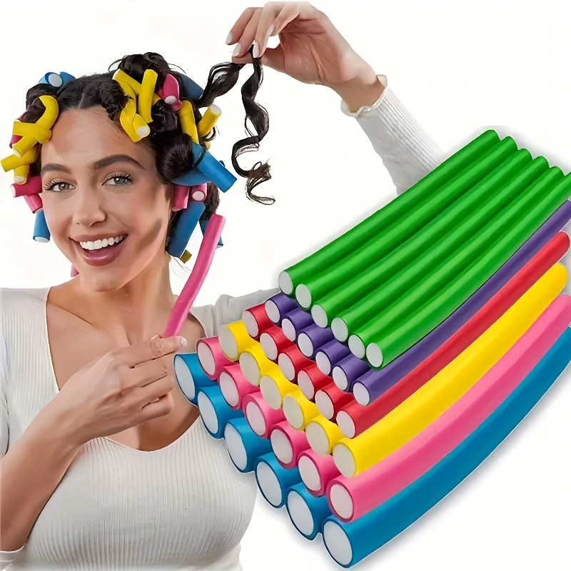 Hair Roller Set Flexi - Rulos para el Cabello/Varillas Flexibles para