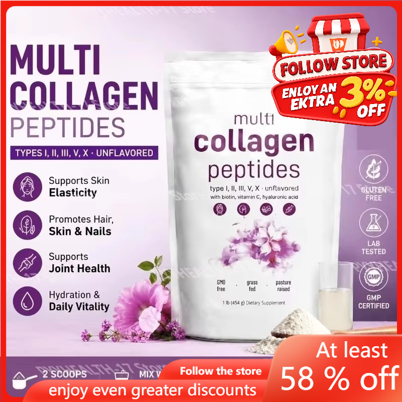 Hair Care Vitamin - Colágeno en Polvo con Péptidos de