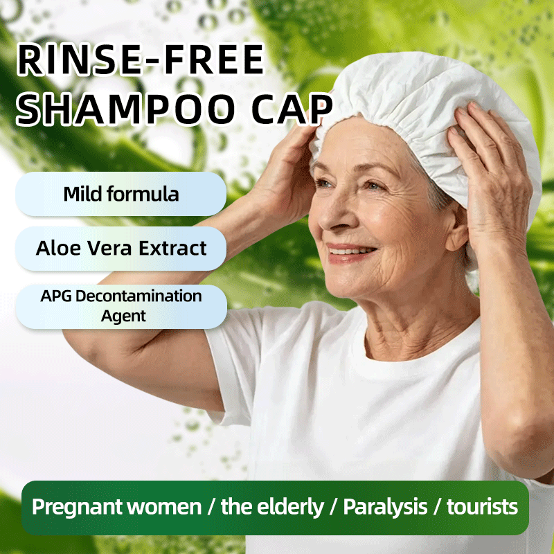 Hair Care Clinic - Gorro de Champú Desechable sin Agua