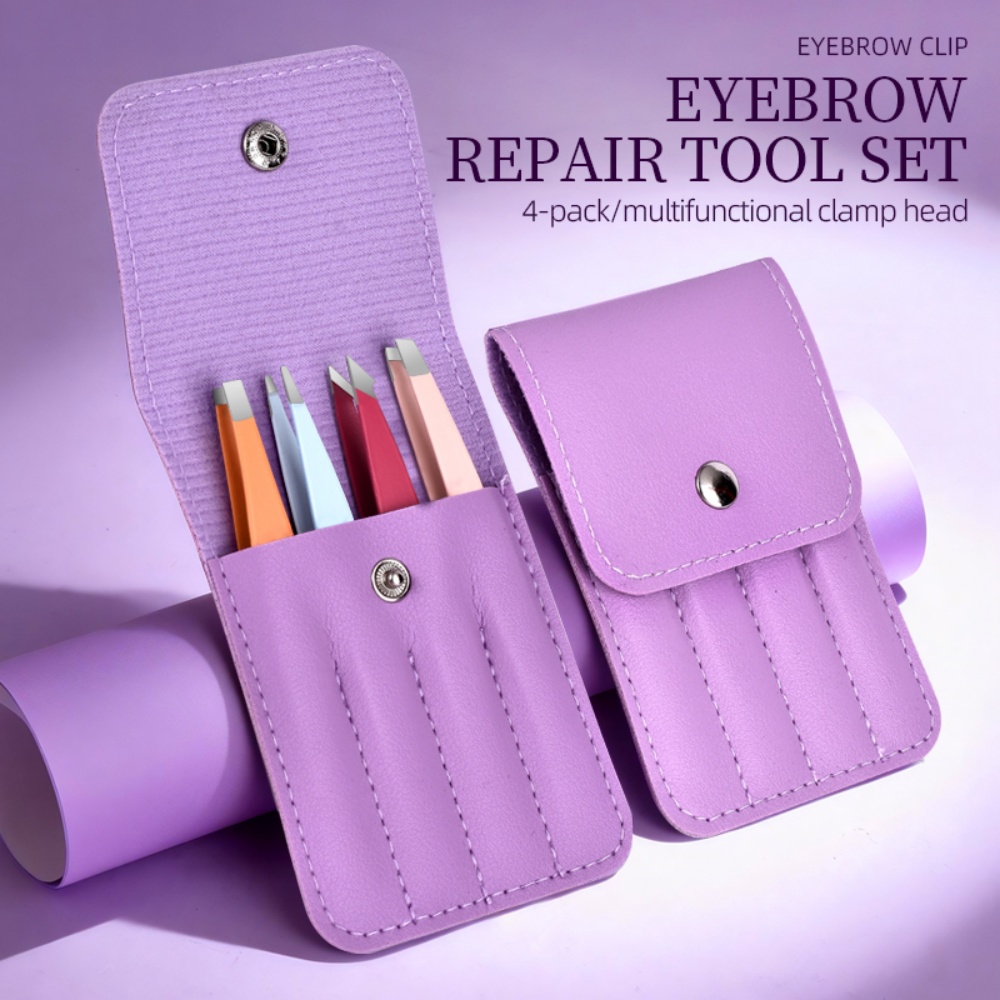 Hair Care Tools - Juego de pinzas para cejas profesionales