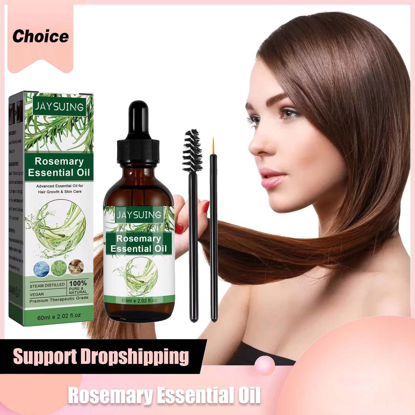 Hair Care Serum - Aceite Esencial de Romero para el