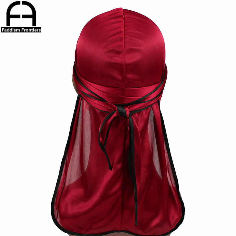 Satin Hair Bonnet - Durags de satén para hombre, sombreros