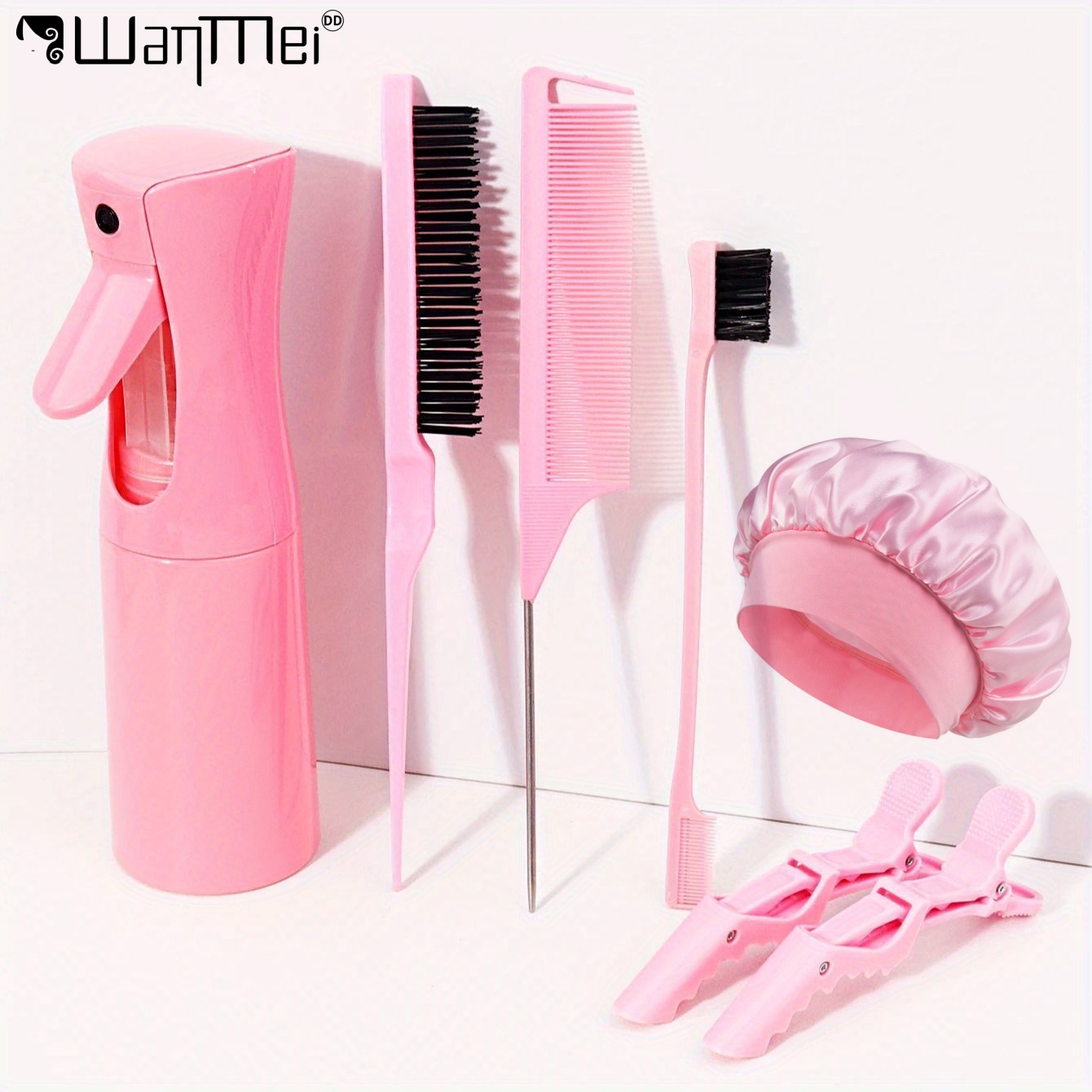 Satin Hair Bonnet - Set de Herramientas Profesionales para Peinar