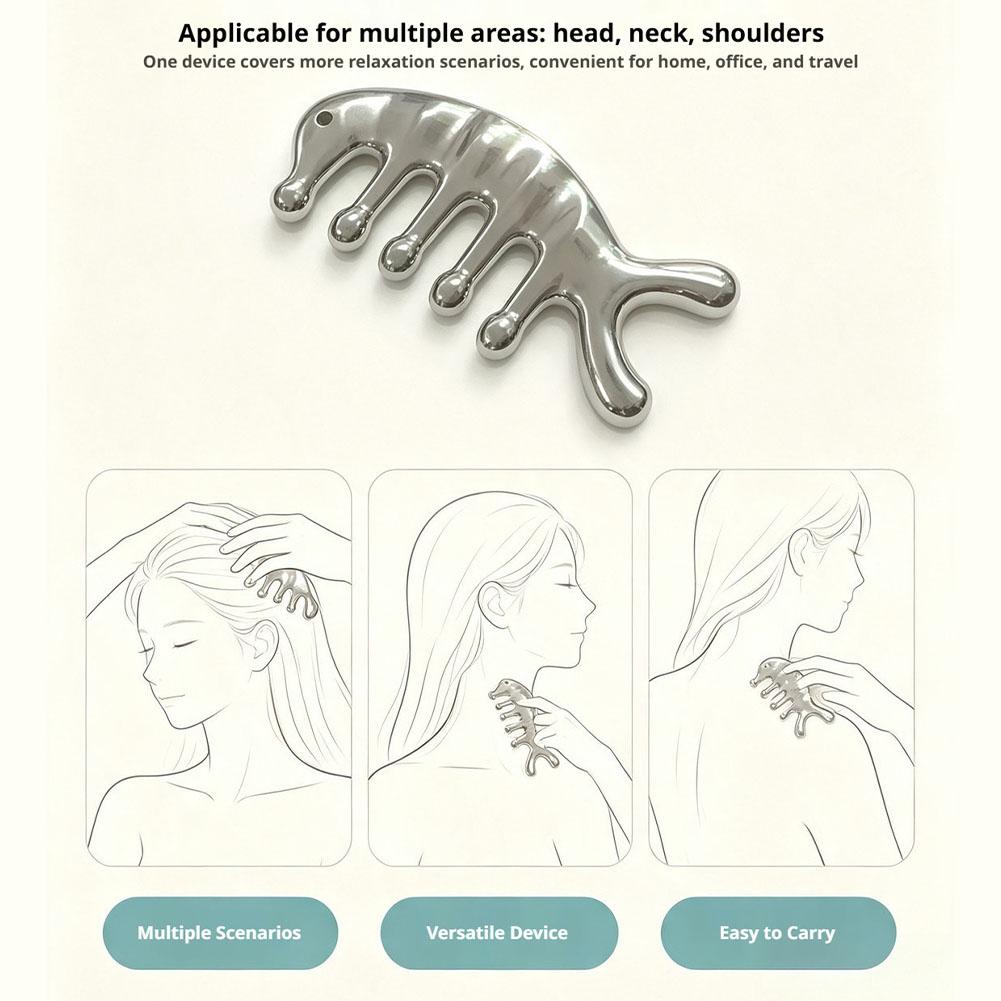 Peine Masajeador Multifunciona - Hair Care Tools reseña y precio