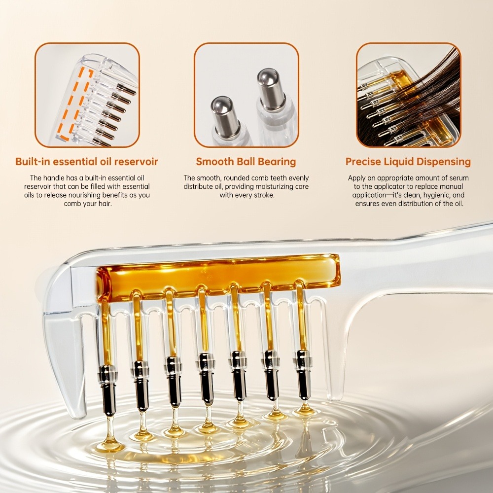 Peine Portátil Transparente pa - Hair Care Clinic reseña y precio