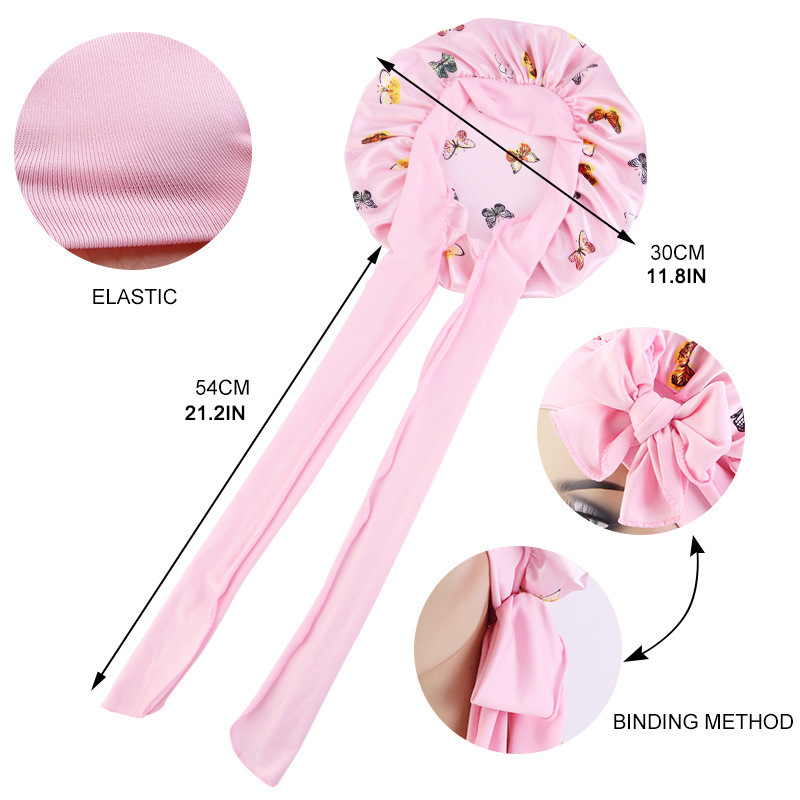 Nuevo gorro de satén con estam - Satin Hair Bonnet reseña y precio