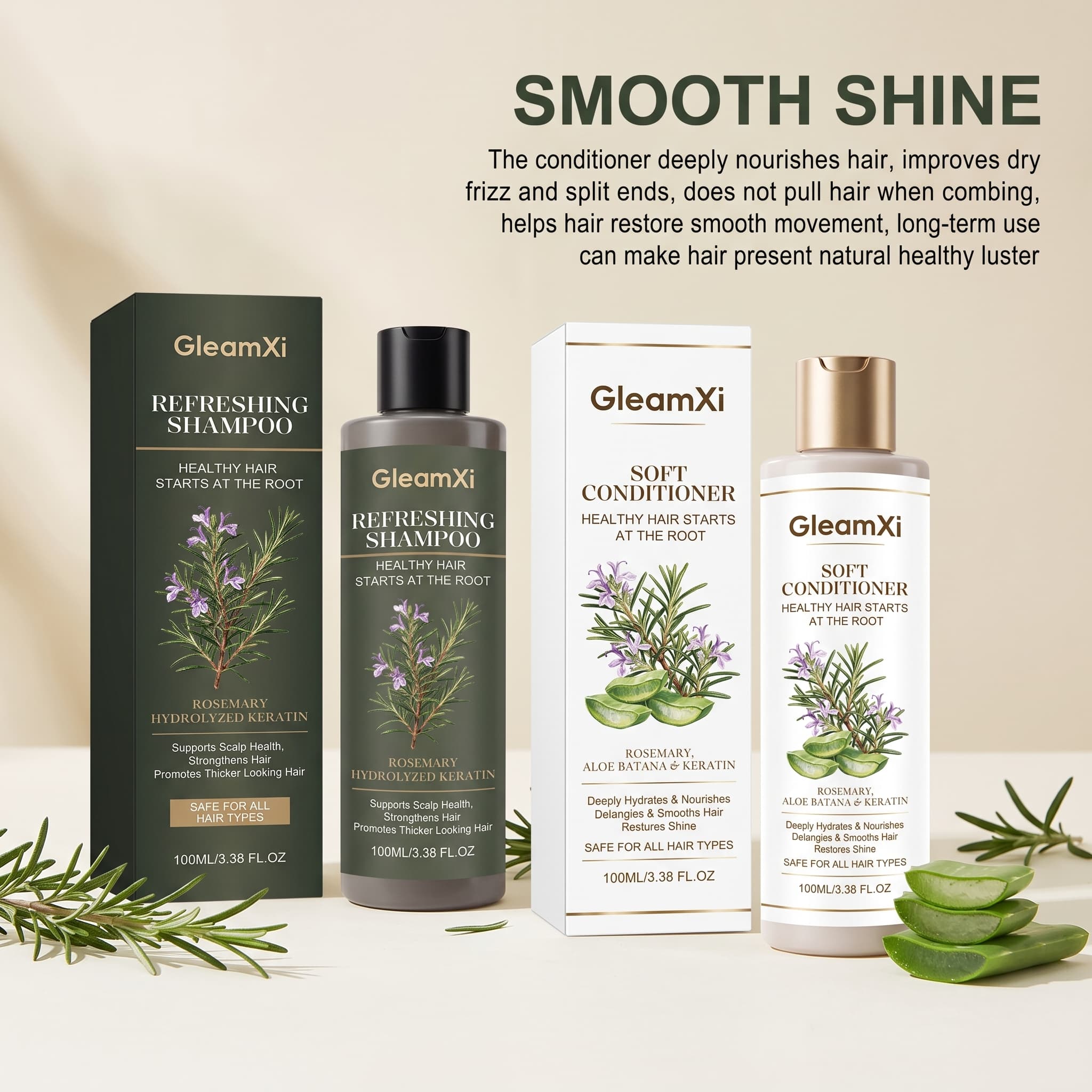 Set de Champú y Acondicionador - Hair Care Keratin Shampoo reseña y precio