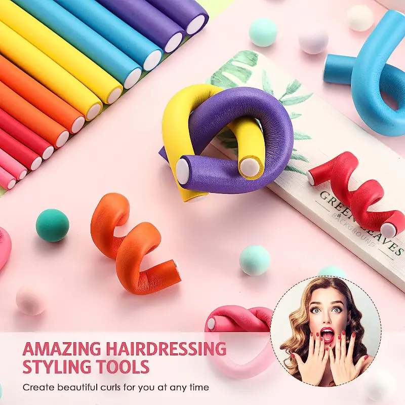 42 unids/set varillas rizadora - Hair Roller Set Flexi reseña y precio