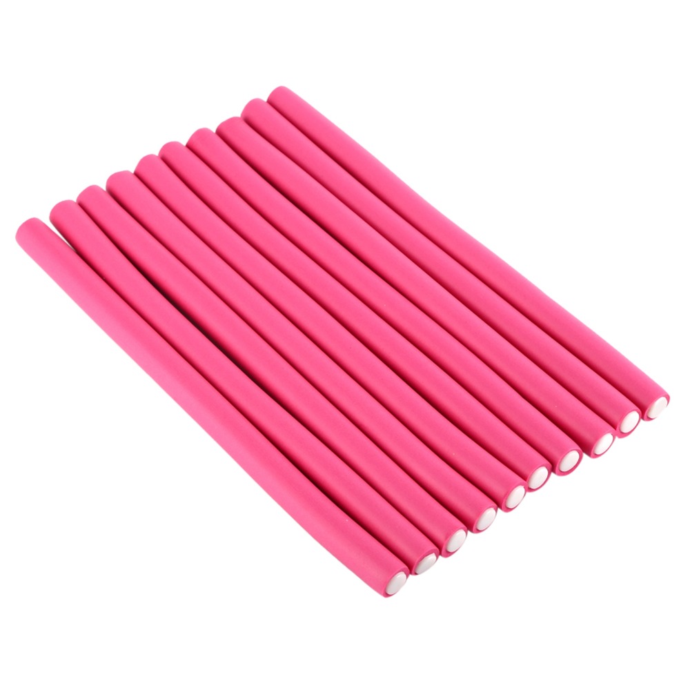 10 piezas/set de rulos de espu - Hair Roller Set Flexi reseña y precio