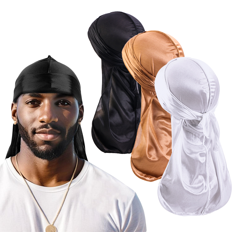3 unids/lote, pañuelos largos  - Satin Hair Bonnet reseña y precio
