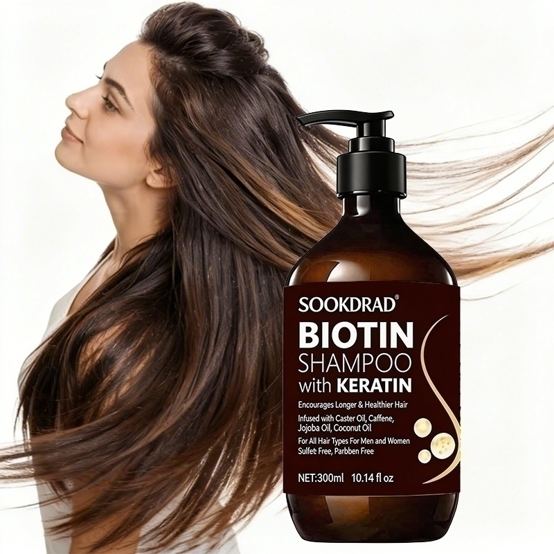 Champú para el cabello con bio - Hair Care Keratin Shampoo reseña y precio