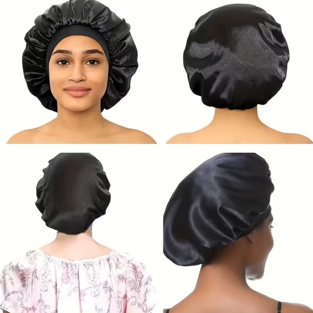    Set de Antifaz de Satén pa - Satin Hair Bonnet reseña y precio