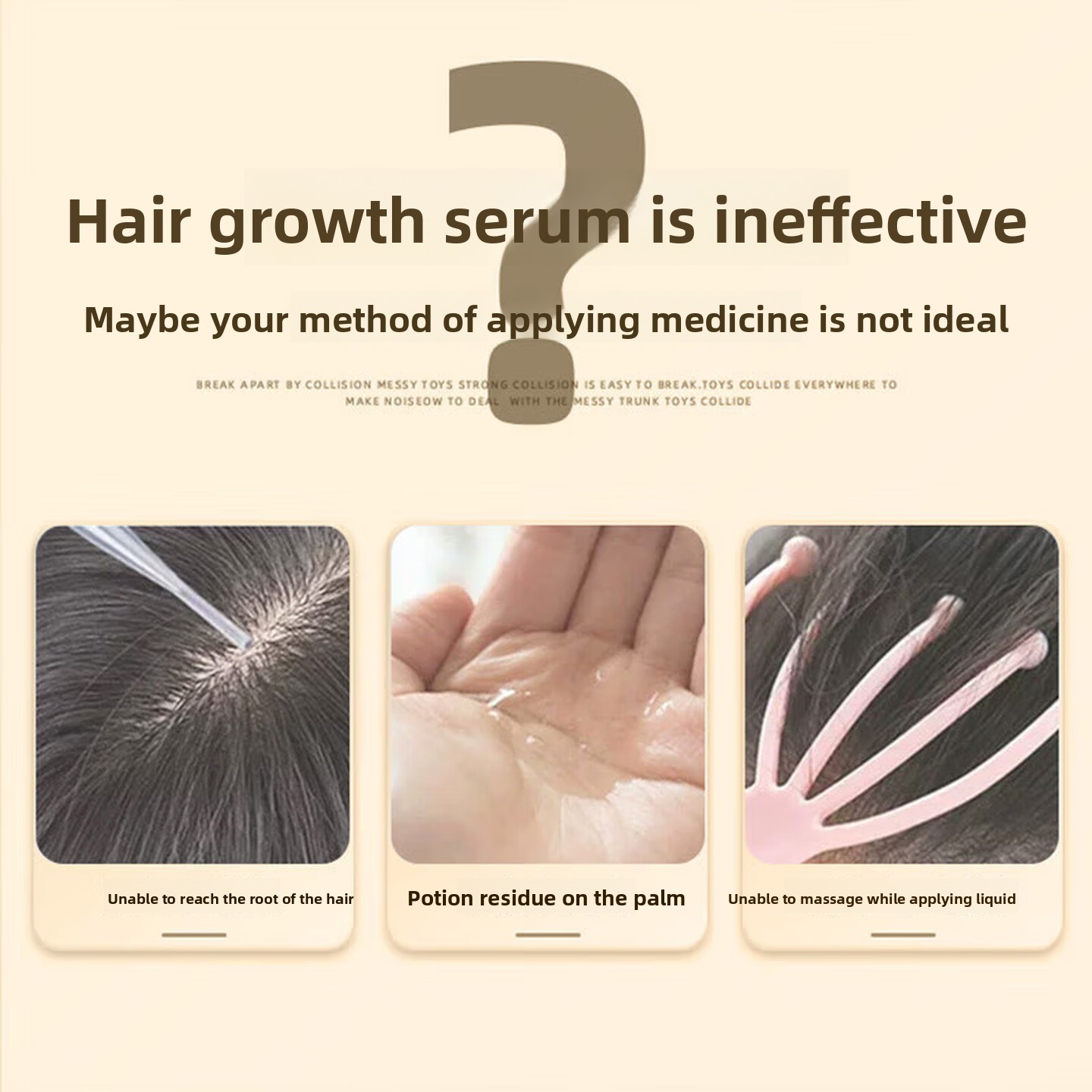 Aplicador de Minoxidil para el - Hair Care Serum reseña y precio