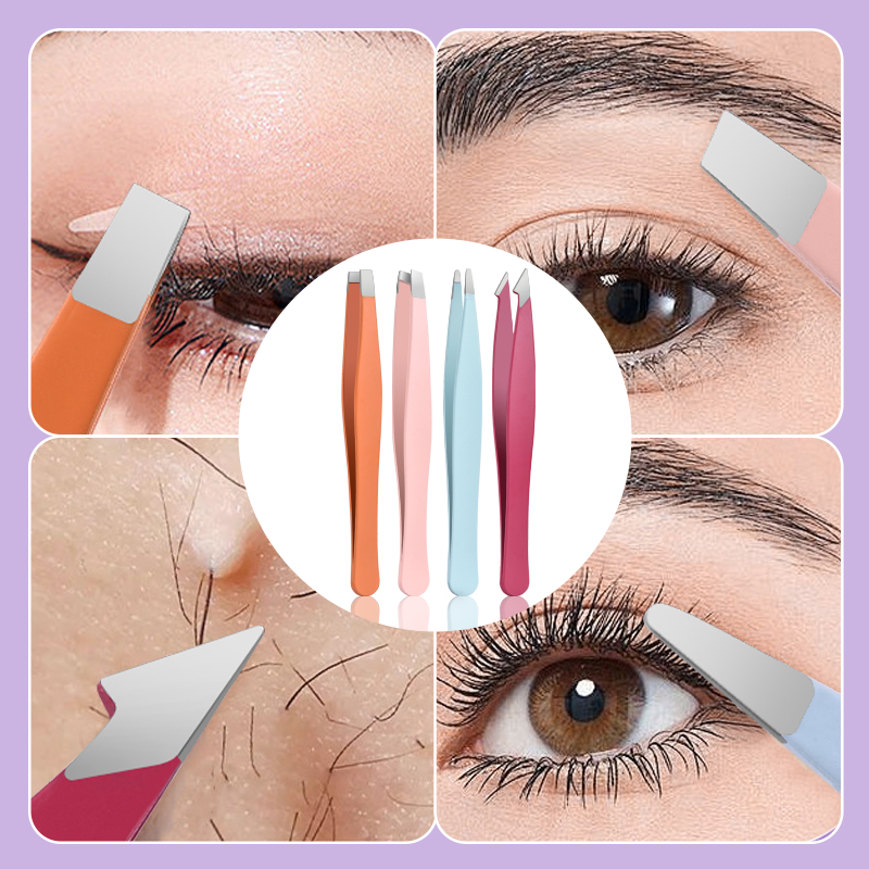 Juego de pinzas para cejas pro - Hair Care Tools reseña y precio