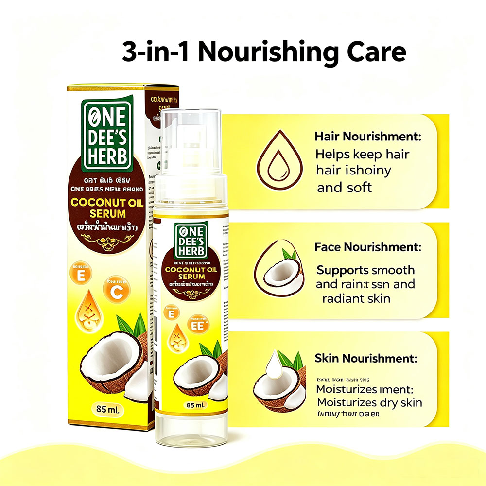 Suero de aceite de coco con hi - Hair Care Vitamin reseña y precio