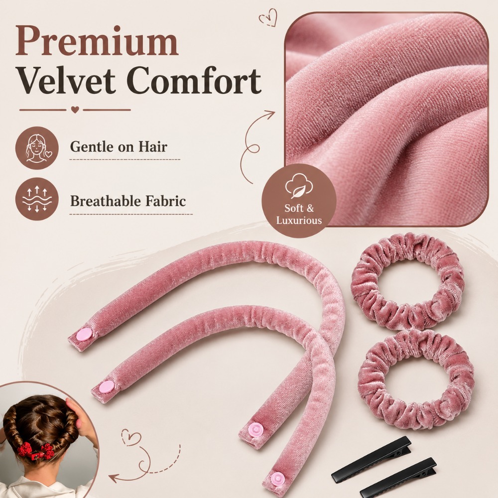 Set de 6 rizadores sin calor,  - Hair Roller Set Flexi reseña y precio