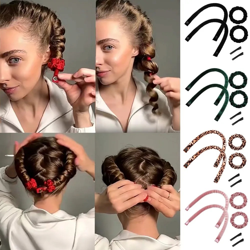 Set de 6 rizadores sin calor,  - Hair Roller Set Flexi reseña y precio