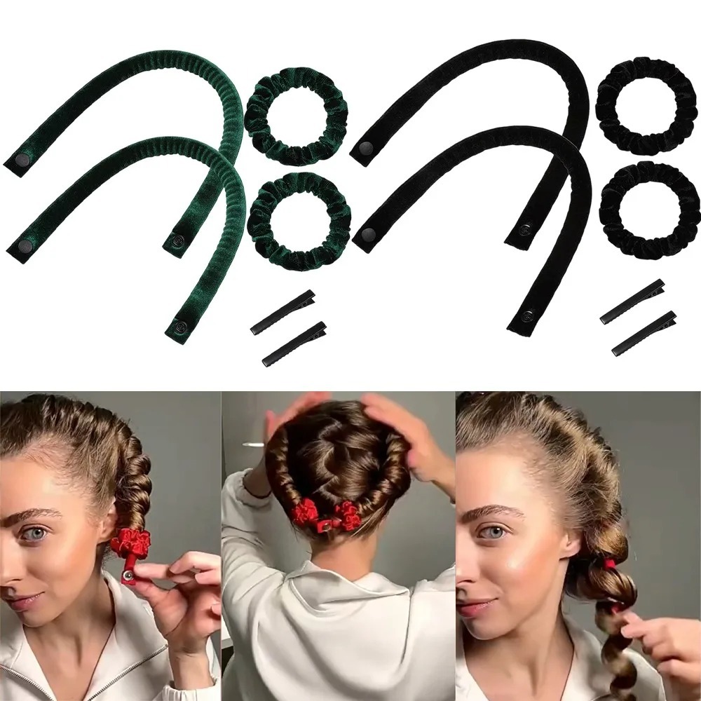 Set de 6 rizadores sin calor,  - Hair Roller Set Flexi reseña y precio