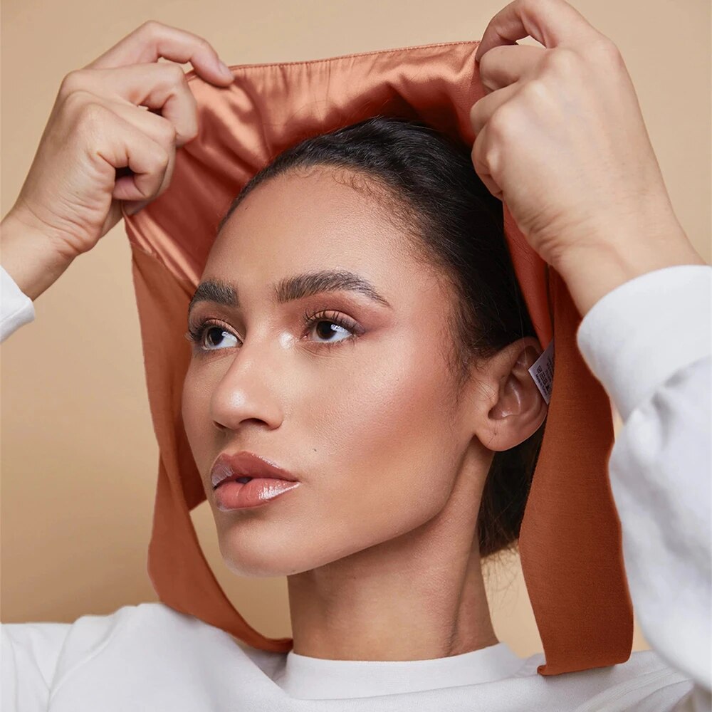 Gorro Hijab de satén Modal par - Satin Hair Bonnet reseña y precio