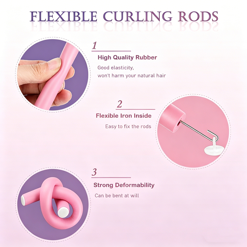 Paquete de 6 rizadores de pelo - Hair Roller Set Flexi reseña y precio