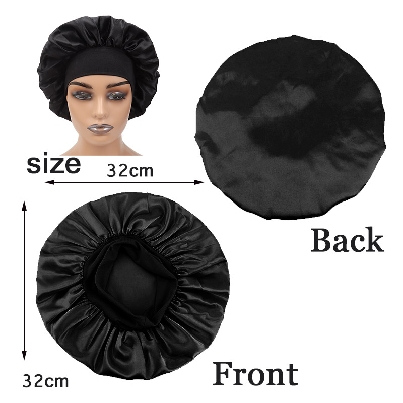 Gorros de satén de seda con lo - Satin Hair Bonnet reseña y precio