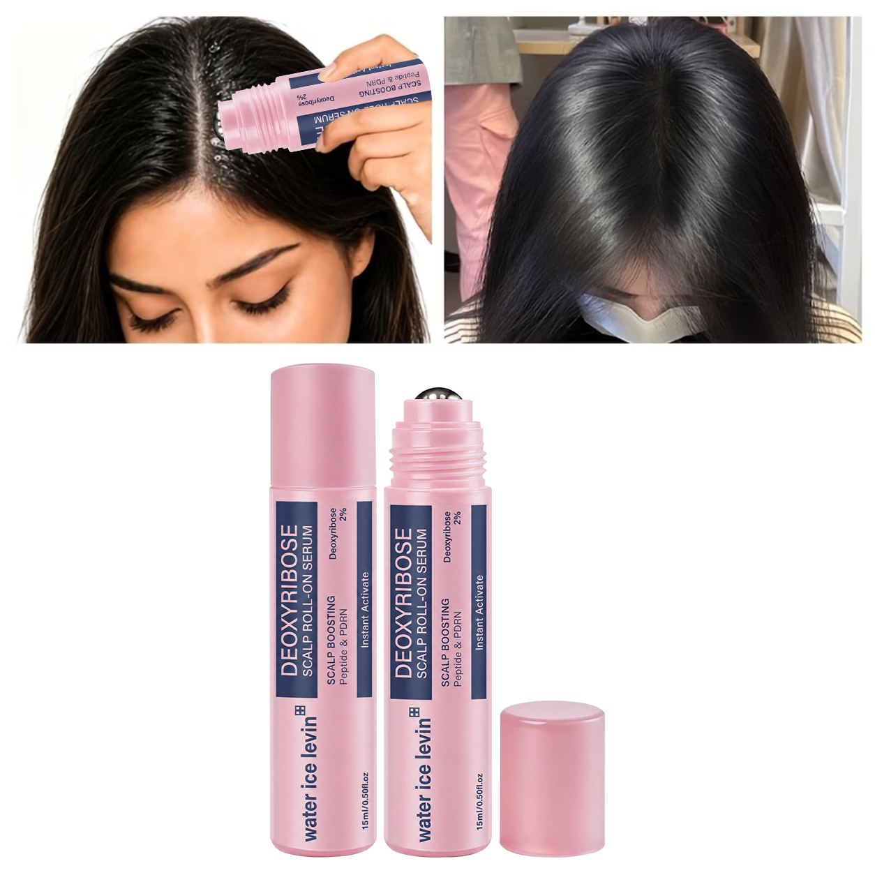 Water Ice Levin Suero Roll-on  - Hair Care Serum reseña y precio