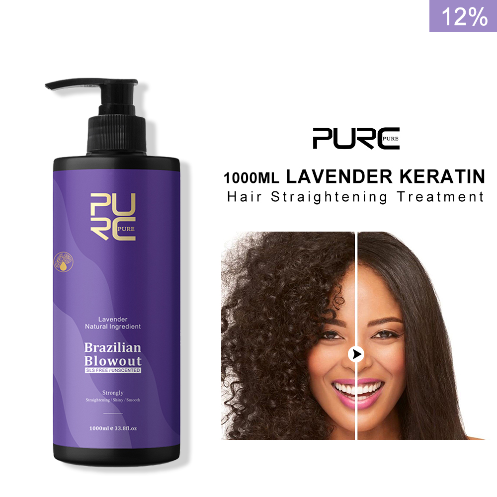 PURC lavanda 12% tratamiento a - Hair Care Keratin Shampoo reseña y precio